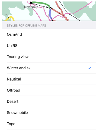 Enable Winter style in iOS