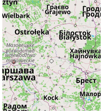 Map language local