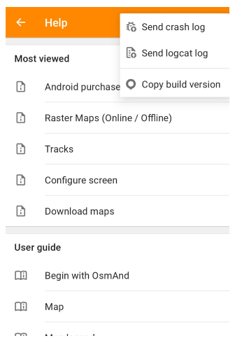 Enviar registros de fallos desde Android 1