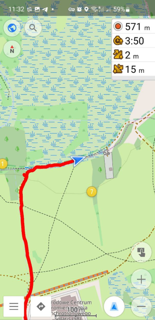 Viaje grabado en Android