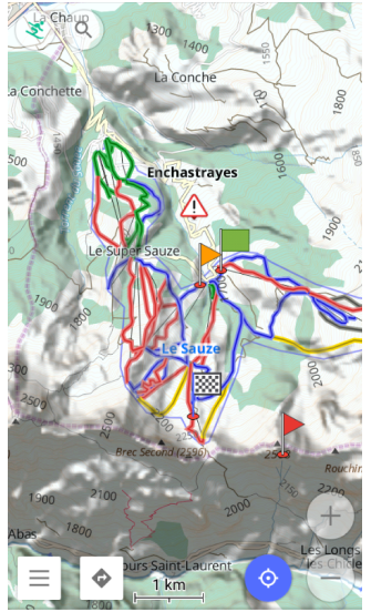 Con combinazione di mappe in Android