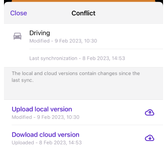 Modifiche OsmAnd Cloud