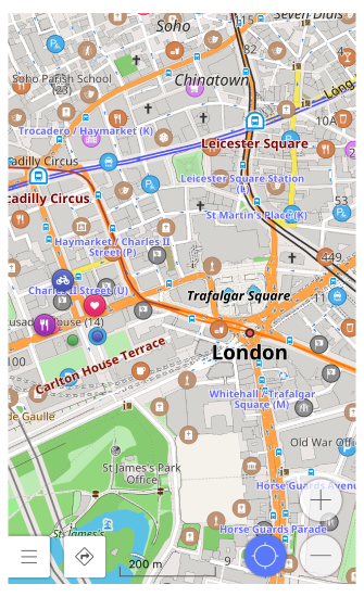 Esempio configura mappa iOS