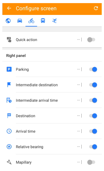 Configura schermo Android