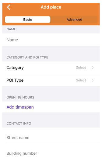Crea POI iOS