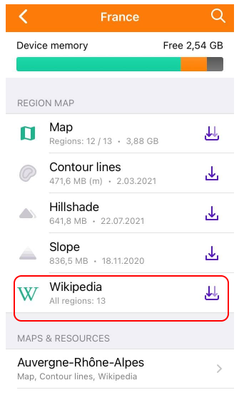 Scarica Wikipedia su iOS