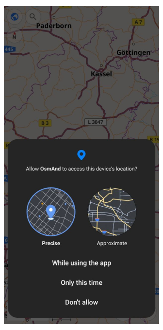 Posizione precisa Android
