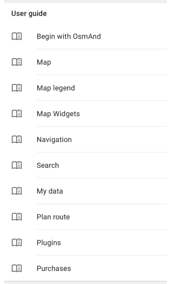 Screenshot aiuto offline Android
