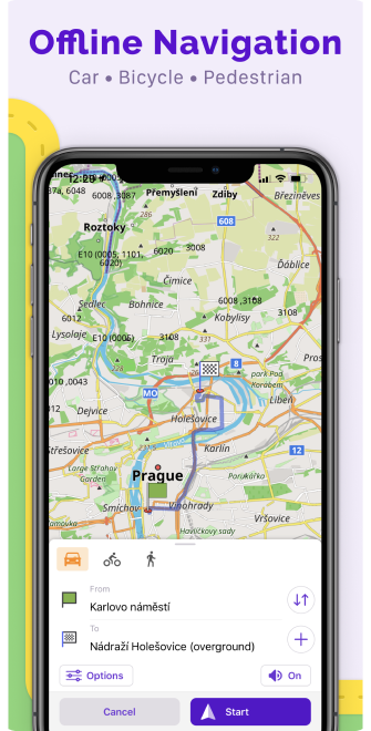 Navigazione offline iOS