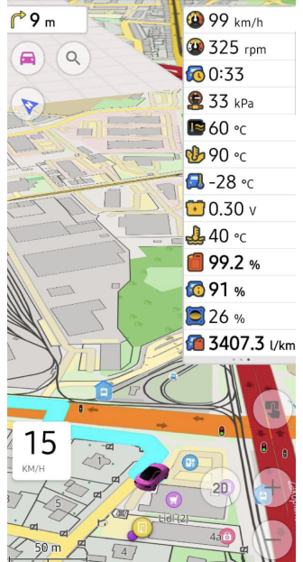Impostazioni OBD