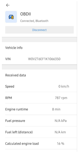 Impostazioni OBD