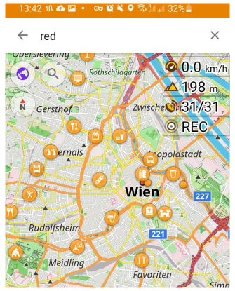 Ricerca POI Android