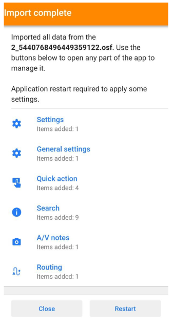 Profili Azioni Importa 2 Android