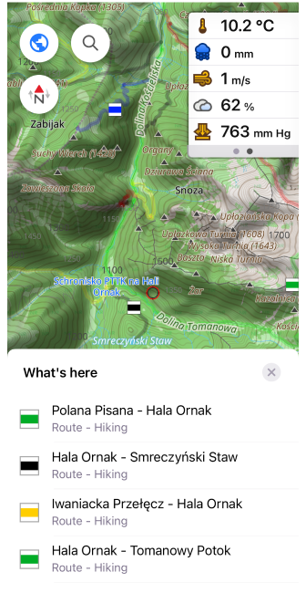 Info percorso