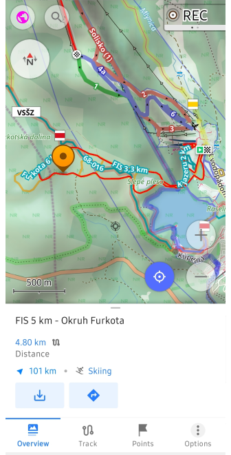 Piste da sci e percorsi MTB