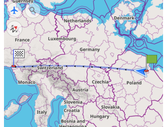 Tipo di navigazione in linea retta Android