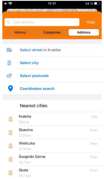 Ricerca iOS