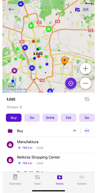 Menu ricerca guide di viaggio