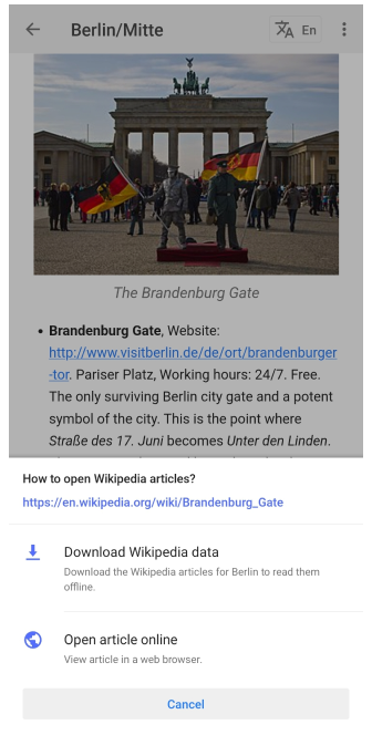 Guide di viaggio combinate con Wikipedia 2