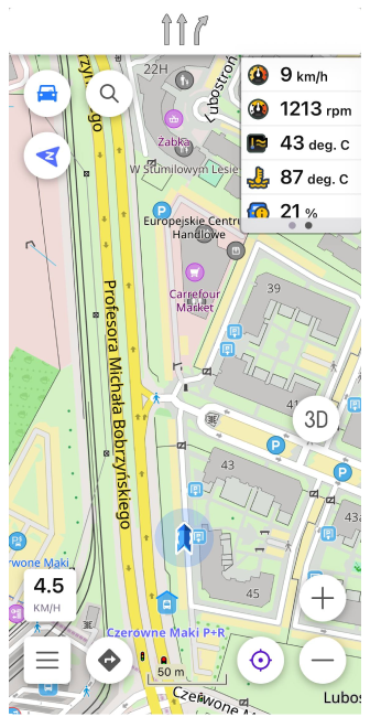 OBD-instellingen
