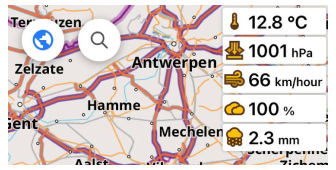 Weerwidget iOS