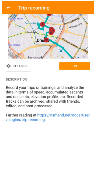 Ustawienia wtyczki Android 1