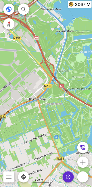 Widżet rejestracji podróży