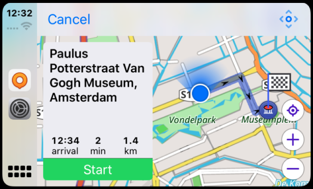 Ekran CarPlay
