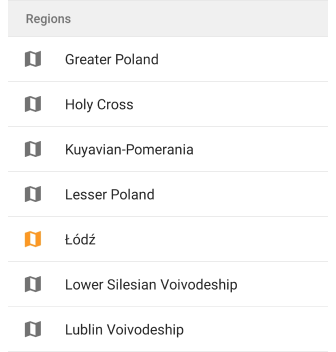 Pobieranie warstwic Android