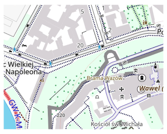 POI w stylu topograficznym