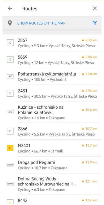 Trasy na ziemi