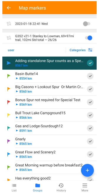 GPX para marcadores 1