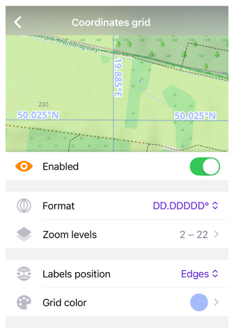 إظهار-الحدود-iOS