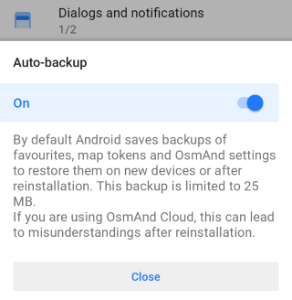 General Settings notifications Android