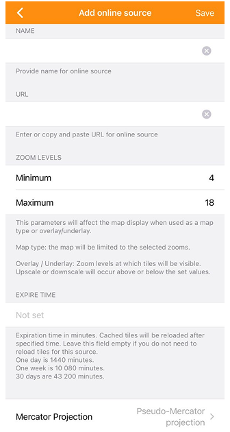 Online-Quelle hinzufügen