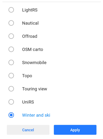 Winterstil in Android aktivieren