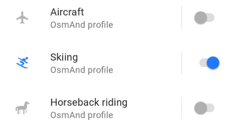 Nautische Tiefenlinien in Android