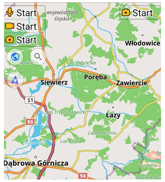 Audio-Videonotizen-Widget