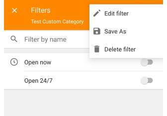 Benutzerdefinierte POI löschen Android
