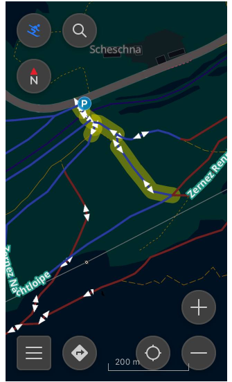 Nacht und Beleuchtung in iOS