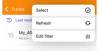 Meine Orte Smart Folder verwalten iOS