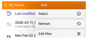 My places Managing Smart Foldersn iOS