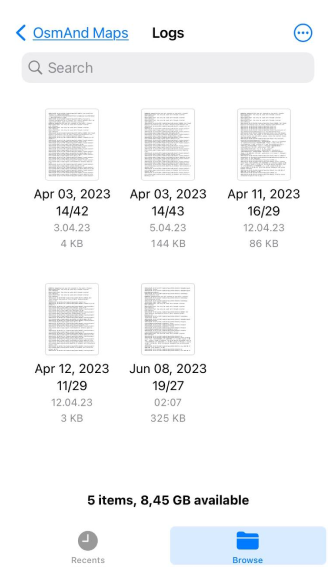 Absturzprotokolle iOS senden 2