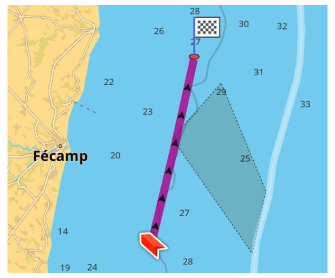 Geradliniger Navigationstyp Android