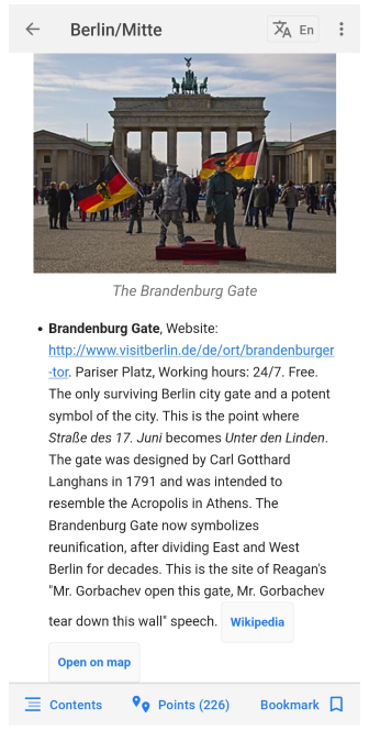 Reiseführer mit Wikipedia kombinieren 1