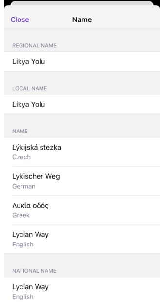 Noms alternatifs Android