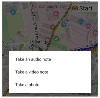 Widget du plugin audio vidéo Android