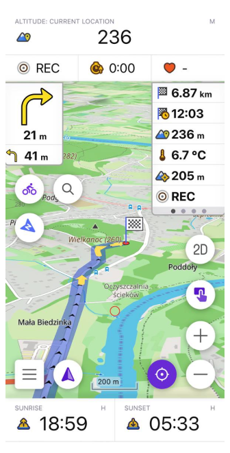Écran de configuration