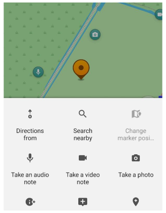 Plugin audio vidéo Menu contextuel prendre une note