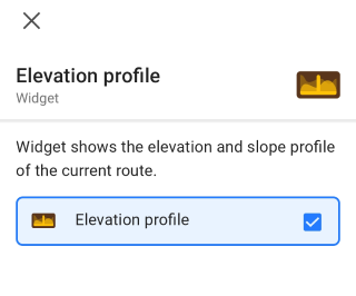 profil d&#39;élévation